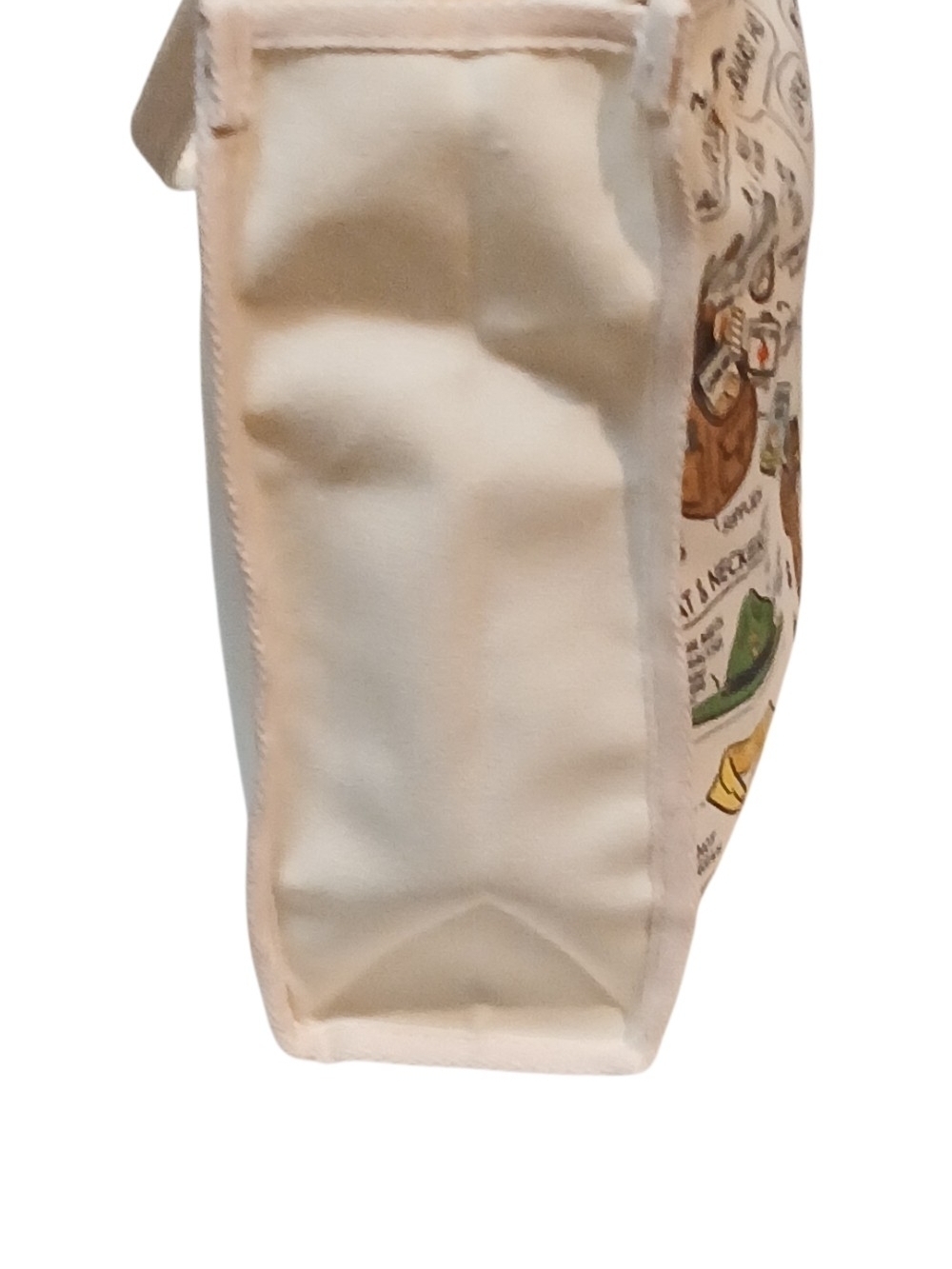Peanuts -ECO Friendly,NWT, Snoopy Beagle Scout Large Tote Bag, Inside Pocket, - Picture 12 of 13